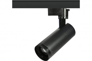 Фотография товара 'Эра Б0054443 Трековый светильник однофазный TR59 - 2030 BK светодиодный 20Вт 3000К'