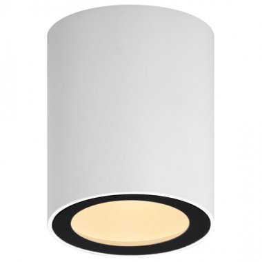 Фотография товара 'Эра Светильник настенно-потолочный спот OL48 WH/BK MR16 GU10 IP44 черный, белый Б0059799'