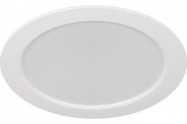 Фотография товара 'Эра Б0057424 Светильник светодиодный встраиваемый LED 17-15-6K круглый 15Вт 6500К'