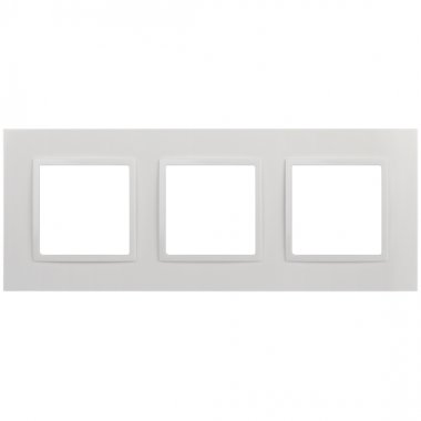 Фотография товара 'Эра Рамка для розеток и выключателей Elegance 14-5013-01 Classic, на 3 поста, белый Б0060581'