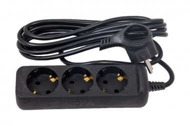 Фотография товара 'Эра Б0057722Удлинитель электрический UX-3e-3m-B с заземлением 3 розетки'