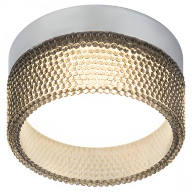 Фотография товара 'Эра Встраиваемый светильник под лампу GX53 DK97 CH/BK хром черный Б0057462'