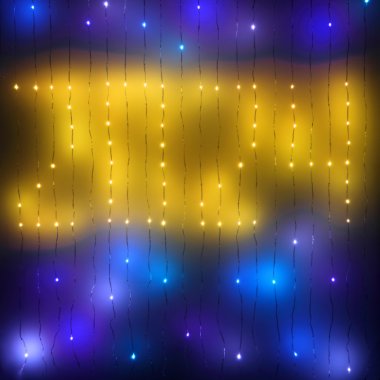 Фотография товара 'Эра Светодиодная новогодняя гирлянда ERASG -02 умная занавес RGB 2*2 м Б0060433'