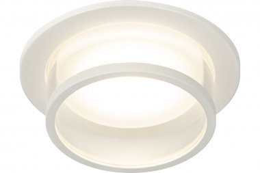 Фотография товара 'Эра Б0058393 Встраиваемый светильник декоративный DK99 WH MR16 GU5.3'