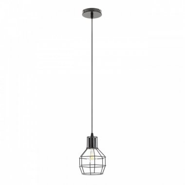 Фотография товара 'Эра Подвес PL11 BK металл, E27, max 60W, d160 мм, черный Б0037458'