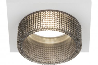 Фотография товара 'Эра Б0058408 Встраиваемый светильник декоративный DK110 WH/GR MR16 GU5.3'