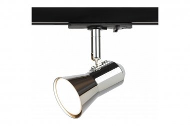 Фотография товара 'Эра Б0053305 Трековый светильник однофазный TR37-GU10 CH под лампу MR16'