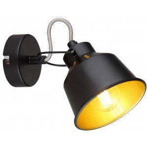 Фотография товара 'Эра Светильник настенно-потолочный спот Rivoli Evelyn 7064-701 1 х Е14 40 Вт поворотный Б0055367'