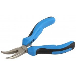 Фотография товара 'Эра Тонкогубцы 125 мм мини с изогнутым носом двухкомпонентные рукоятки Б0055906'