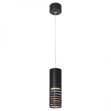 Фотография товара 'Эра Светильник подвесной (подвес) PL22 BK MR16 GU10 потолочный цилиндр Б0058508'