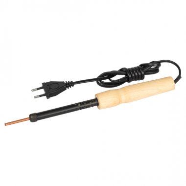 Фотография товара 'Эра Паяльник ЭРА ЭПЦН с деревянной рукояткой 230 В 25 Вт, Б0061030'