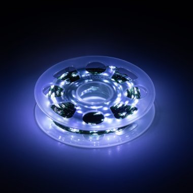 Фотография товара 'Эра Светодиодная новогодняя гирлянда ENIN-500W Нить холодный свет 50 м 500 microled IP44 220В Б0060431'