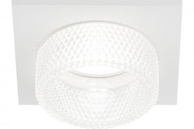 Фотография товара 'Эра Б0058411 Встраиваемый светильник декоративный DK110 WH/CL MR16 GU5.3'