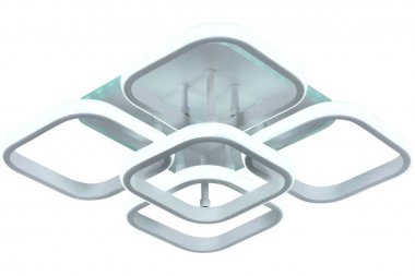 Фотография товара 'Эра Б0052404 Светильник потолочный светодиодный Rivoli Hedwig 6058-105 с пультом 100 Вт + 8 Вт 4000К'