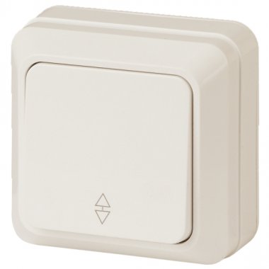 Фотография товара 'Эра Переключатель Intro Quadro 2-103-02 одноклавишный 10А-250В, IP20, ОУ, Quadro, слоновая кость Б0053751'