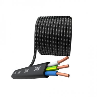 Фотография товара 'Эра Кабель ВВГ-Пнг(А)-LS 3х2,5 мм2 100м Б0058798'