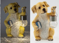 Фотография товара 'Эра Садовый светильник Умный пёс на солнечной батарее Б0053354'