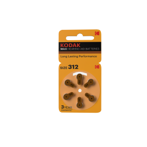 Фотография товара 'Эра Батарейки Kodak ZA312-6BL [KZA312-6] MAX Hearing Aid Б0051738'
