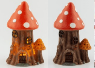 Фотография товара 'Эра Садовый светильник Лукоморье на солнечной батарее Б0053362'