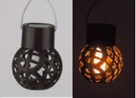 Фотография товара 'Эра Садовый светильник подвесной Лампочка орнамент, 7 см Б0053385'