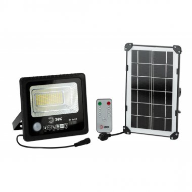 Фотография товара 'Эра Прожектор светодиодный уличный на солн. бат. 50W Б0049546'