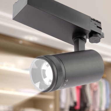 Фотография товара 'Эра Трековый светильник трехфазный STR-30-99-40K-B30 Б0049791'