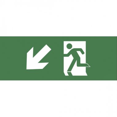 Фотография товара 'Эра INFO-DBA-005 ЭРА Самоклеющая этикетка Фигура/стр. вниз влево DPA/DBA IP20/54 Б0048457'