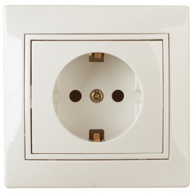 Фотография товара 'Эра Розетка Intro Plano 1-202-02 с заземлением 2P+E Schuko, 16А-250В, IP20, СУ, слоновая кость Б0053876'