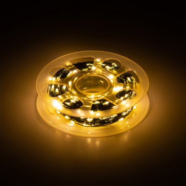 Фотография товара 'Эра Светодиодная новогодняя гирлянда ENIN-500G Нить теплый свет 50 м 500 microLED IP44 220В Б0060428'