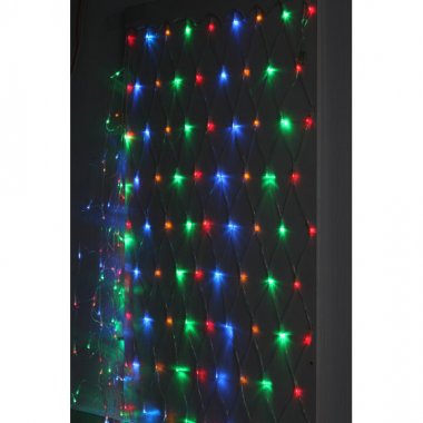 Фотография товара 'Эра Гирлянда LED Сеть 1,8 м*1,5 м мультиколор, мультирежим, 220V, IP20 Б0041901'