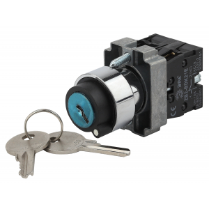 Фотография товара 'Эра Переключатель LAY5-BG45 на 2 положения с ключом Б0045688'