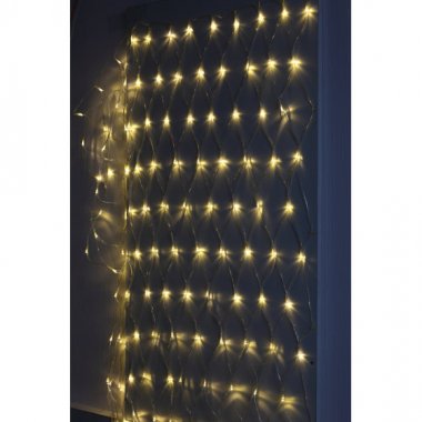 Фотография товара 'Эра Гирлянда LED Сеть 1,2м*1,5м теплый свет, 24V, IP44 Б0041909'