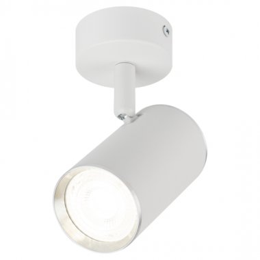 Фотография товара 'Эра Светильник настенно-потолочный спот OL35 WH MR16 GU10 IP20 белый, хром Б0056363'