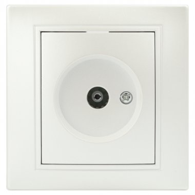 Фотография товара 'Эра Розетка Intro Plano 1-301-06 TV одиночная, IP20, СУ, перламутр Б0053986'