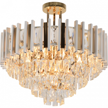 Фотография товара 'Эра Люстра Rivoli Nicole 1041-308 8 х Е14 40 Вт хрусталь Б0061204'