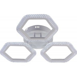 Фотография товара 'Эра Светильник потолочный светодиодный Rivoli Nancy 6111-103 60 Вт LED 2800К - 6200К модерн с пультом Б0060845'