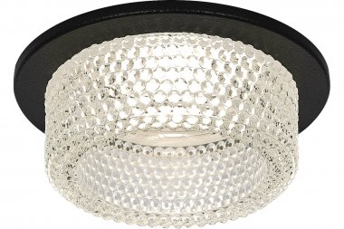 Фотография товара 'Эра Б0058417 Встраиваемый светильник декоративный DK109 BK/CL MR16 GU5.3'