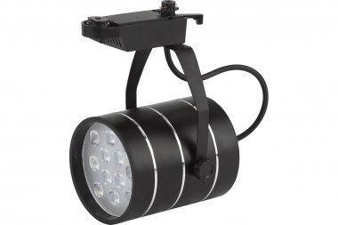 Фотография товара 'Эра Б0032110 Трековый светильник однофазный TR3 - 12 BK светодиодный 12Вт'