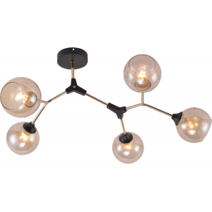 Фотография товара 'Эра Люстра Rivoli Rita 3087-305 5 х Е27 60 Вт модерн Б0059263'