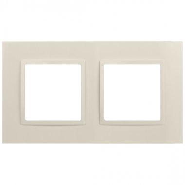 Фотография товара 'Эра Рамка для розеток и выключателей Elegance 14-5012-02 Classic, на 2 поста, слоновая кость Б0060577'