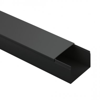 Фотография товара 'Эра Кабель-канал KK-B-60-40 черный 60x40мм 18м Б0061746'