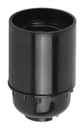 Фотография товара 'Эра Патрон Е27 подвесной, бакелит, черный Б0044085'