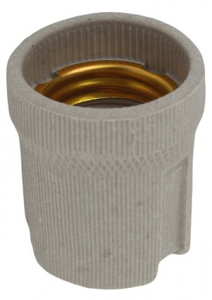 Фотография товара 'Эра Патрон Е27 подвесной, керамика, белый Б0043694'