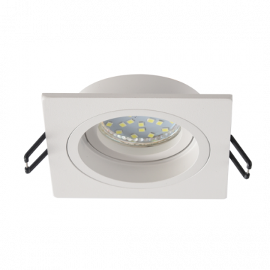 Фотография товара 'Эра Встраиваемый светильник алюминиевый ЭРА KL85 WH MR16/GU5.3 Б0054348'