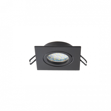 Фотография товара 'Эра Встраиваемый светильник алюминиевый ЭРА KL87 BK MR16/GU5.3 Б0054353'