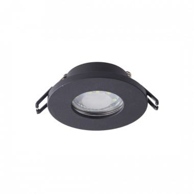 Фотография товара 'Эра Встраиваемый светильник влагозащищенный ЭРА WR3 BK MR16/GU5.3, IP44 Б0054367'