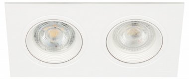 Фотография товара 'ЭРА KL92-2 WH MR16/GU5.3 Встраиваемый светильник декоративный'