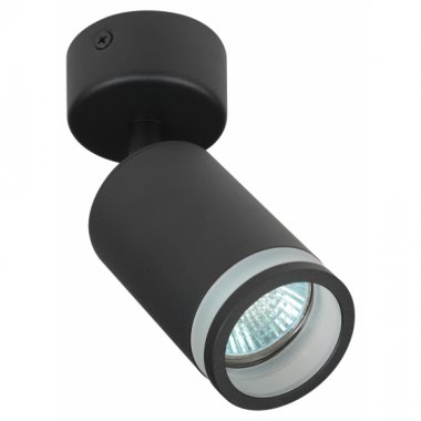 Фотография товара 'Эра Светильник настенно-потолочный спот ЭРА OL23 BK MR16/GU10, черный Б0054397'