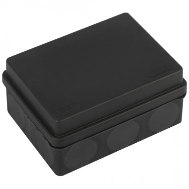 Фотография товара 'Эра Распаячная коробка KOR-150-110-70-11g-2MP-B двухкомпонентная HF стойкая к УФ 150х110х70мм черная прямой монтаж IP67 Б0062841'