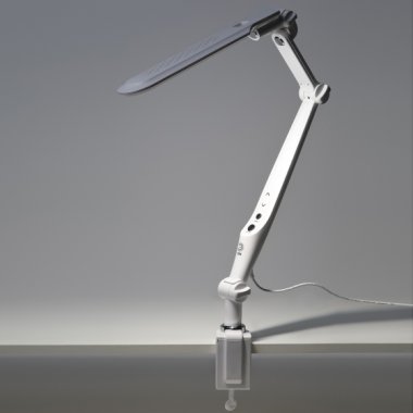 Фотография товара 'Эра Настольный светильник ЭРА NLED-496-12W-W светодиодный на струбцине белый Б0052766'
